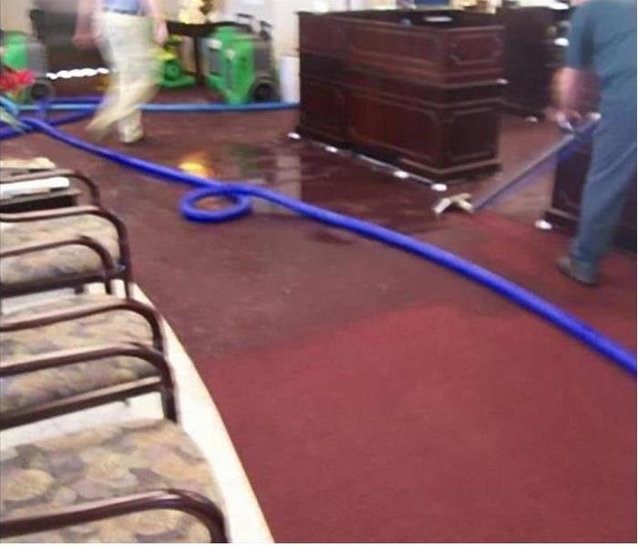 Commercial Office Water Damage